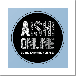 Aishi Online Logo - Ver 2 Posters and Art